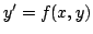 $y'=f(x,y)$